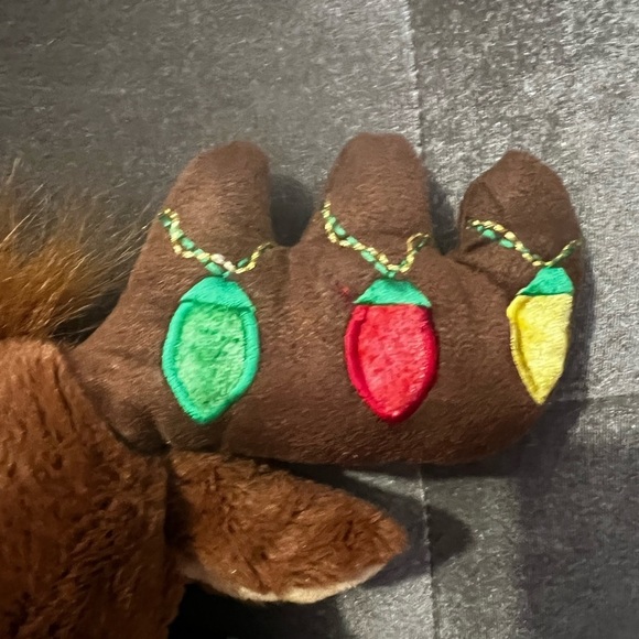 Build A Bear Santas Helper Moose Stuffed Animal Plush with Light Up Antl… - Picture 4 of 6